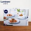 Белый набор столовой посуды Luminarc Huaruina из 6 предметов, из закаленного стекла
