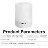 Touch Night Lamp 3 Modes Dimming Bedroom Bedside Lamp USB Charging Night Light Ambient Light Soft Light Table Lamp For Kids Gift