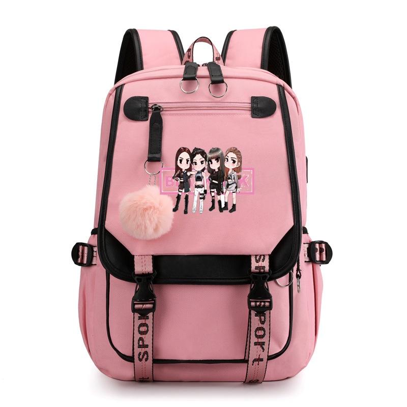 Рюкзак Blackpink Lisa Starry Sky на двойных плечевых лямках 36-55 л