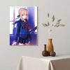 Fate Stay Night Япония аниме постер с фильмами Kawaii Холст Картина Настенная картина для детей Гостиная Украшение дома