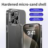 For iPhone 16 Pro Case Transparent Matte Hard PC Mobile Phone Cover