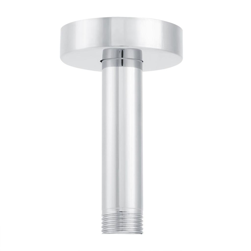 G1/2in Ceiling Mounted Stainless Steel Top Shower Arm Bathroom Shower Accessories