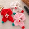 Children’s Reindeer Cartoon Scarf - Imitation Rabbit Fur, Warm Winter Neck Warmer for Baby.