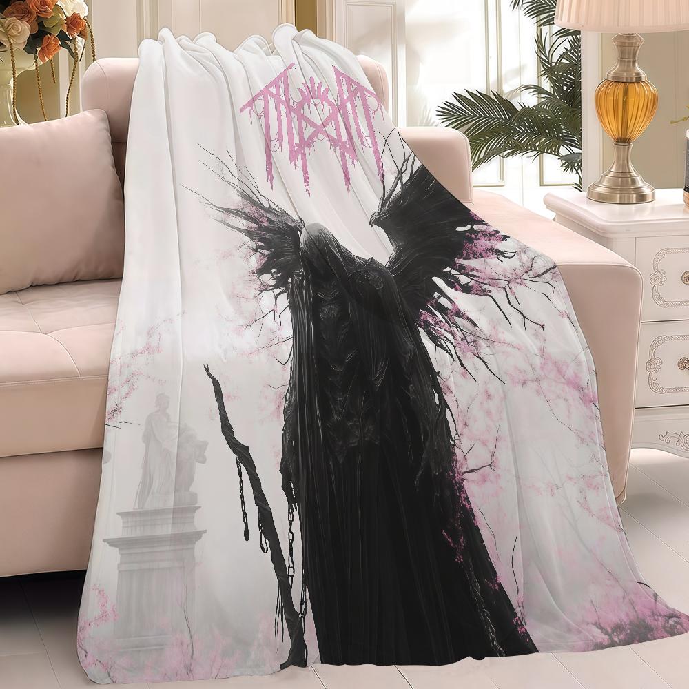 Полоса S-Сон T-Токены Одеяло Теплое И Мягкое Подходит Для Спальни Гостиной Дивана-Кровати Офиса Путешествий Кемпинга