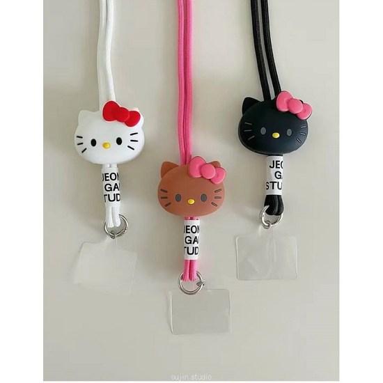 Tanning Kitty Cell Phone Strap Cell Phone Bag Accessories, a Popular Character In Korea