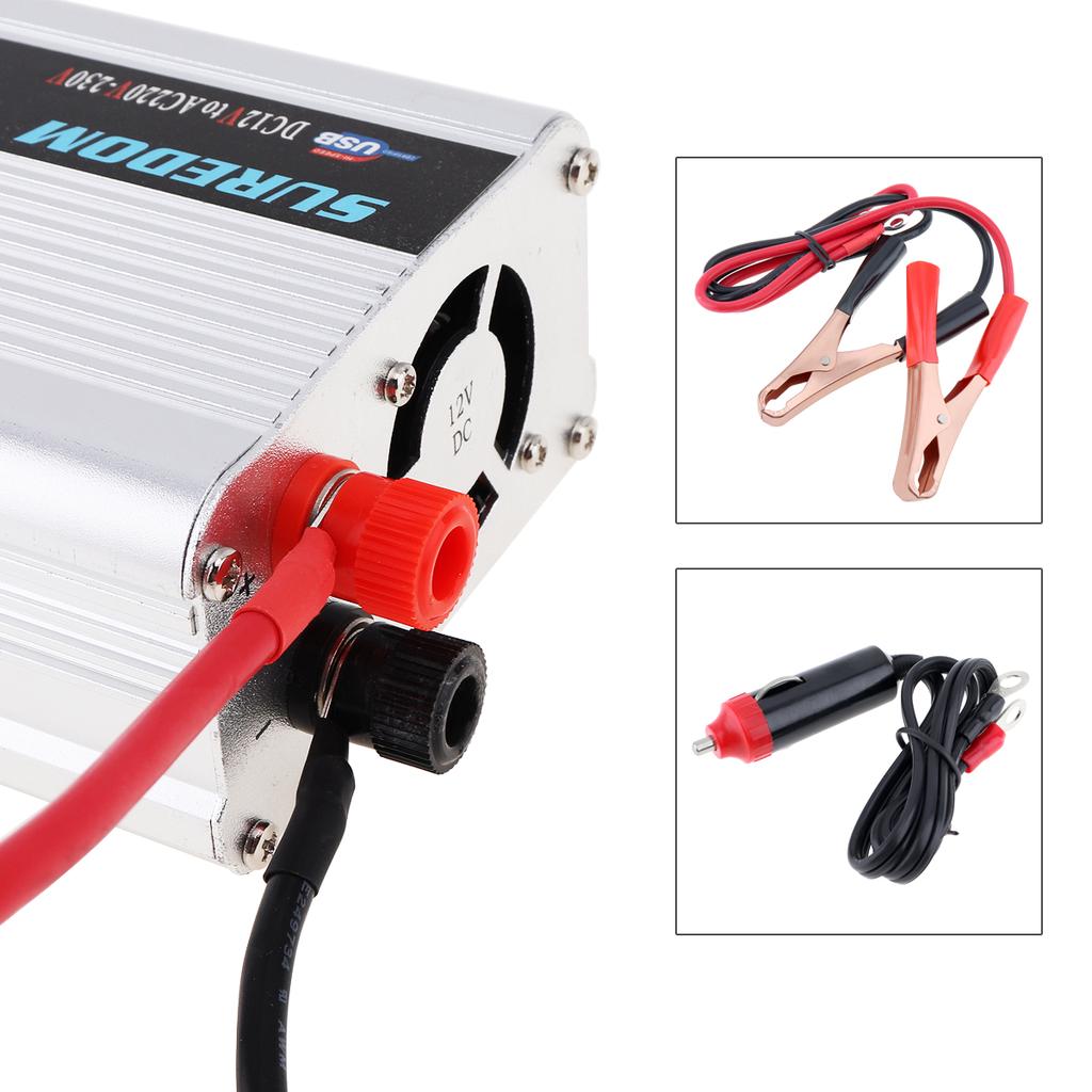 1000 Вт AC 220 В USB портативный инверторный адаптер зарядное устройство универсальный преобразователь напряжения