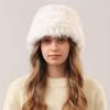 Плюшевая шапка женская зимняя теплая защита ушей вязаная шапка рыбака походная утепленная теплая холодная лыжная шапка
