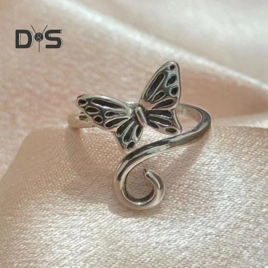 8 шт./компл. нитяное кольцо для вязания крючком, регулируемые кольца в виде животных, плетеное кольцо для вязания, полые кольца, натяжные кольца для пряжи для вязания крючком, аксессуары для вязания