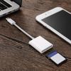 1 шт. Тип C для телефона, устройство чтения карт памяти, адаптер Lightning для устройств чтения карт памяти SD/TF, поддержка Ios для устройств чтения карт памяти камеры