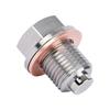 Neodymium Magnet Oil Drain Plug Wear Resistant Sump Nut Screw Anti Leak Accessory for M14X1.5 Automotive Use
