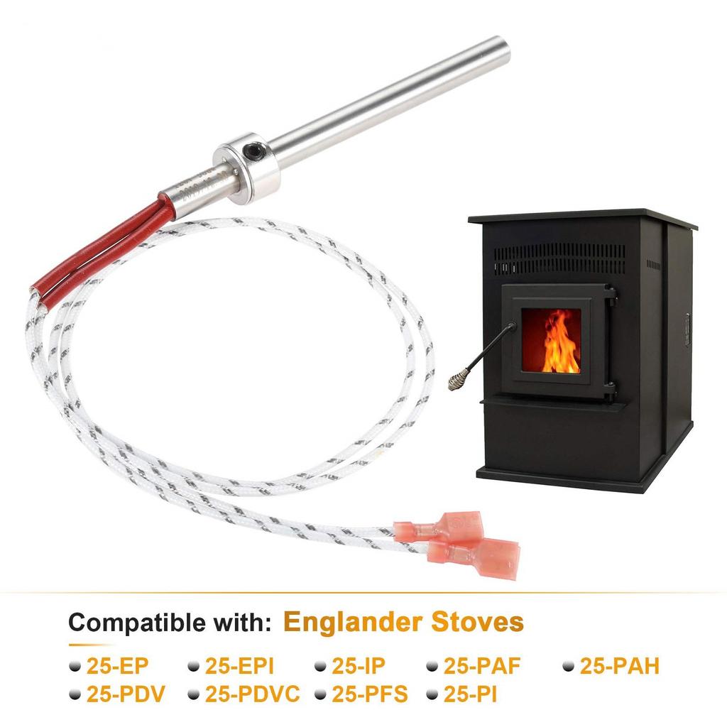 Pellet Stove Ignition Rod Englander Fireplace Ignition Rod 120V 300W Igniter Replacement Parts