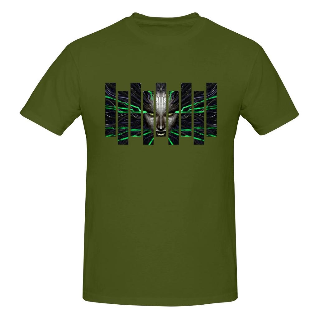 System Shock Regular Style Tshirt Highend Minimalism Clean Surface Short Sleeve