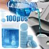 100pcs Solid Cleaner Car Windscreen Cleaner Effervescent Tablet Auto Wiper Glass Solid Cleaning Concentrated Tablets Detergent