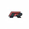 RUNTB1 3D Металлическая Наклейка на Кузов Автомобиля RLine Наклейка с Эмблемой R Для VW Passat b6 Golf Amarok T5 Phaeton Polo Украшение Кузова Автомобиля Наклейка 1 шт.