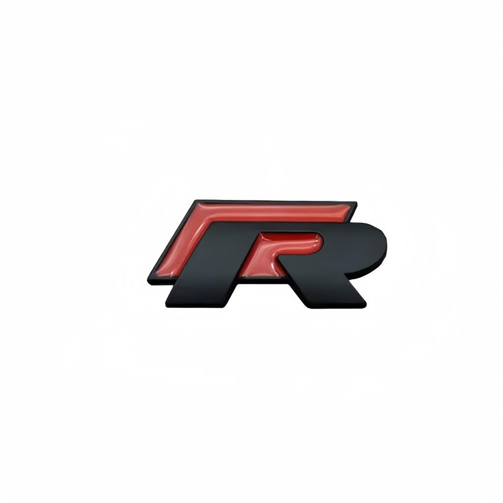 RUNTB1 3D Металлическая Наклейка на Кузов Автомобиля RLine Наклейка с Эмблемой R Для VW Passat b6 Golf Amarok T5 Phaeton Polo Украшение Кузова Автомобиля Наклейка 1 шт.