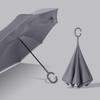New 8-bone Creative Hands-free Double-layer Straight Rod Reverse Umbrella Car Long Handle Reverse Umbrella Umbrella