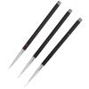 3pcs Nail Art Liner Brushes Home Salon Portable Nail Painting Drawing Design Brush Set