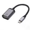 JORINDO USB C на VGA Адаптер TypeC Male на VGA Female Проводной Адаптер для Windows
