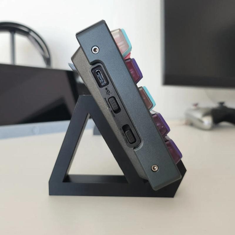 1 пара подставок для дисплея клавиатуры, напечатанных на 3D-принтере, для компьютерной механической клавиатуры, держатель, многоярусная стойка, поднос