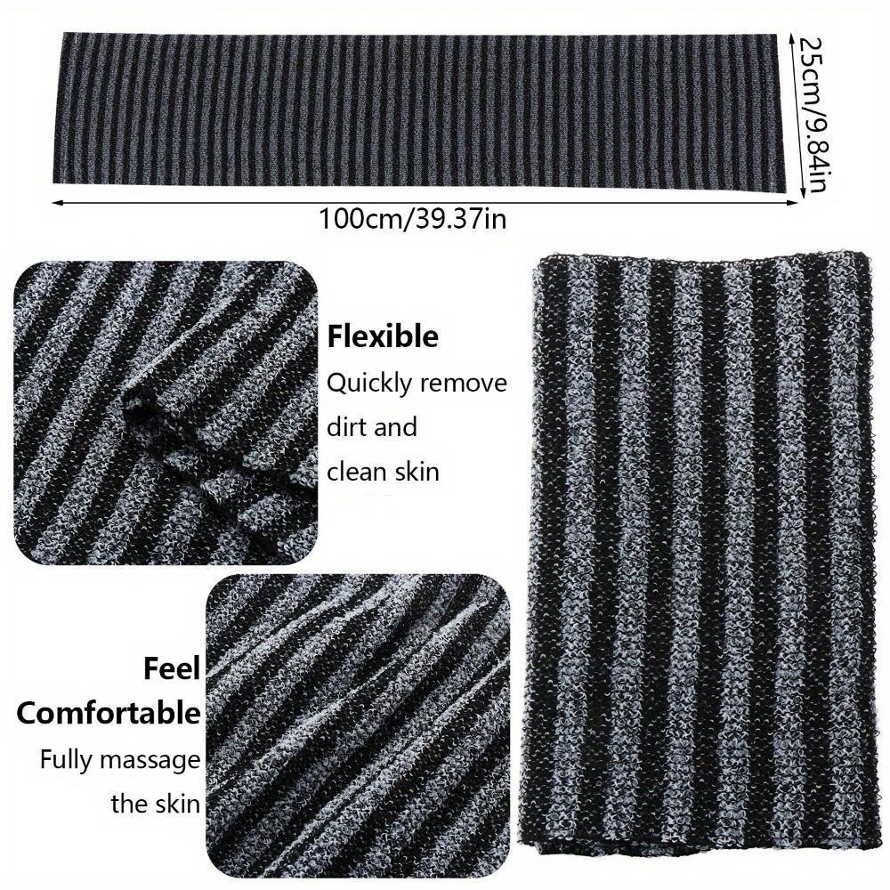 Japanese Rubbing Washcloth Bath Nylon Towel Brush for Back Towels Exfoliating Scrub Shower Sponge Body Bathroom Accessories