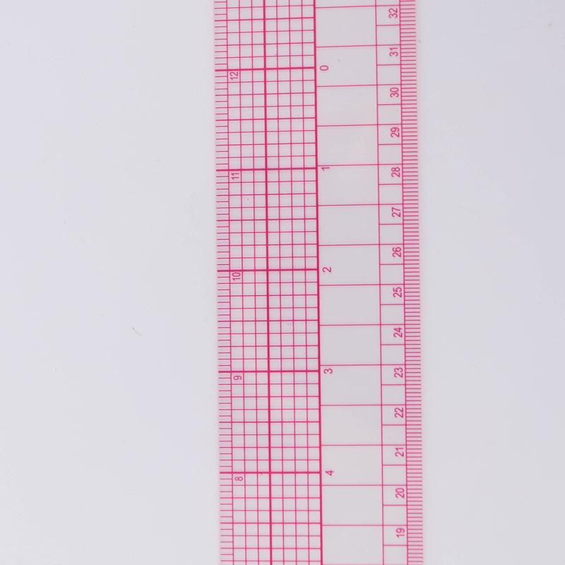 Швейные аксессуары, 60 см, общая двухсторонняя метрическая прямая линейка