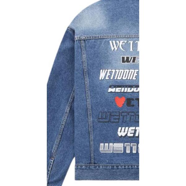 WE11DONE SS23 Denim Jacket Unisex Blue WD-DJ1-23-915-U-BL