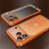 Luxury Original Matte Clear Frosted Phone Case For iPhone 17 16 15 14 13 12 Pro Max Air Glass Lens Film Shockproof Hard PC Cover
