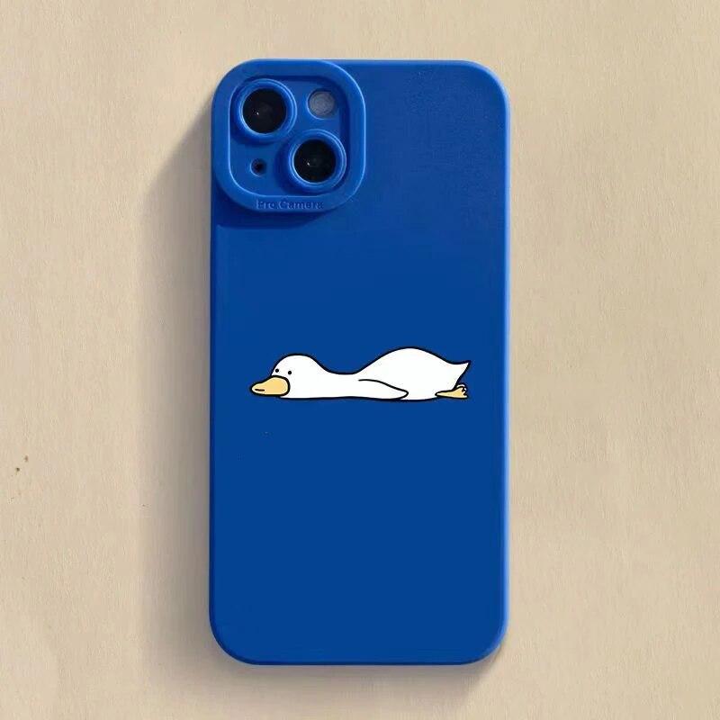 Animation Fashion Soft Lovely Phone For Iphone 14 11 Plus Mini 12 Max 6 XS 7 X 8 13 Pro 6s XR Silicon Straight TPU Case Cover