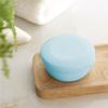 Portable Round Soap Dishes Plastic Soap Container With Lid Leak-Proof Drain Soap Box Holder For Home Traveling Outdoor Hiking Camping Gym