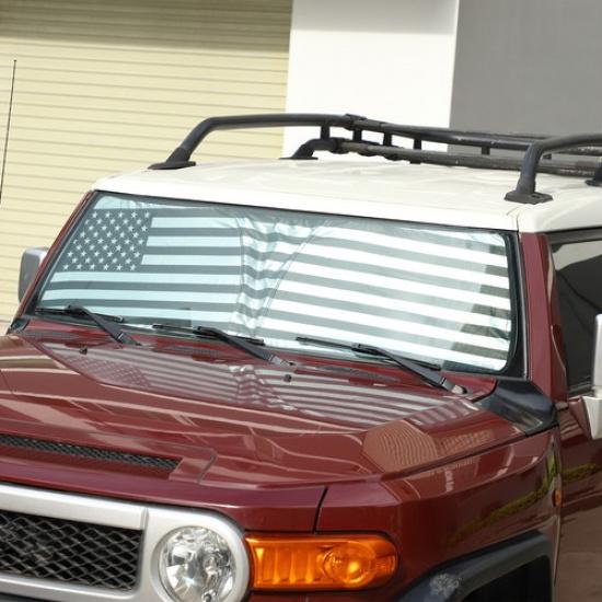 Автомобильная солнцезащитная шторка на лобовое стекло для Toyota FJ Cruiser 2007-2014