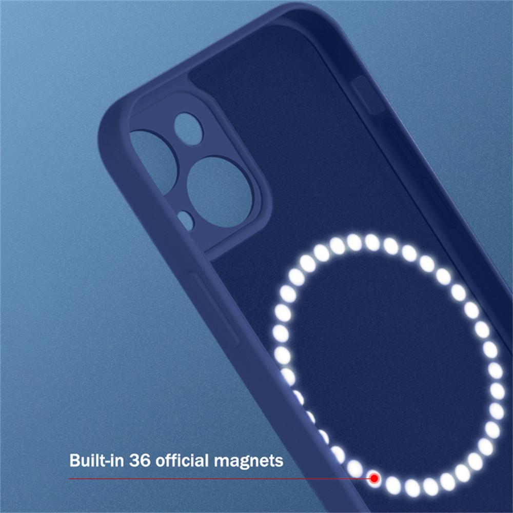 Силиконовый чехол для телефона с ремешком на запястье для iPhone 13 14 15 16 Pro Max 12 11 X XR XS 7 8 Plus SE для магнитного беспроводного зарядного чехла Magsafe