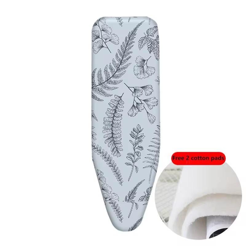 1 комплект чехлов и подкладок для гладильной доски класса люкс, в комплект входят 2 ватных диска (Гладильная доска в комплект не входит.)