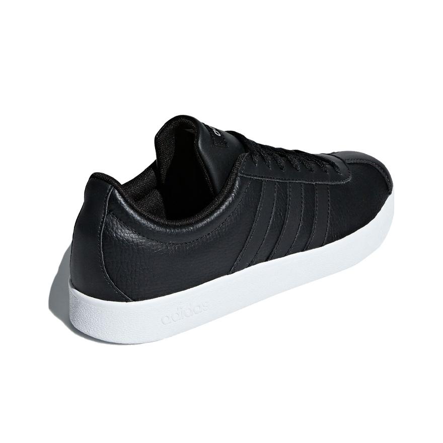adidas Neo Vl Court 2.0 Повседневные Удобные Низкие Кеды для Скейтбординга Женские Кроссовки Черные B42315