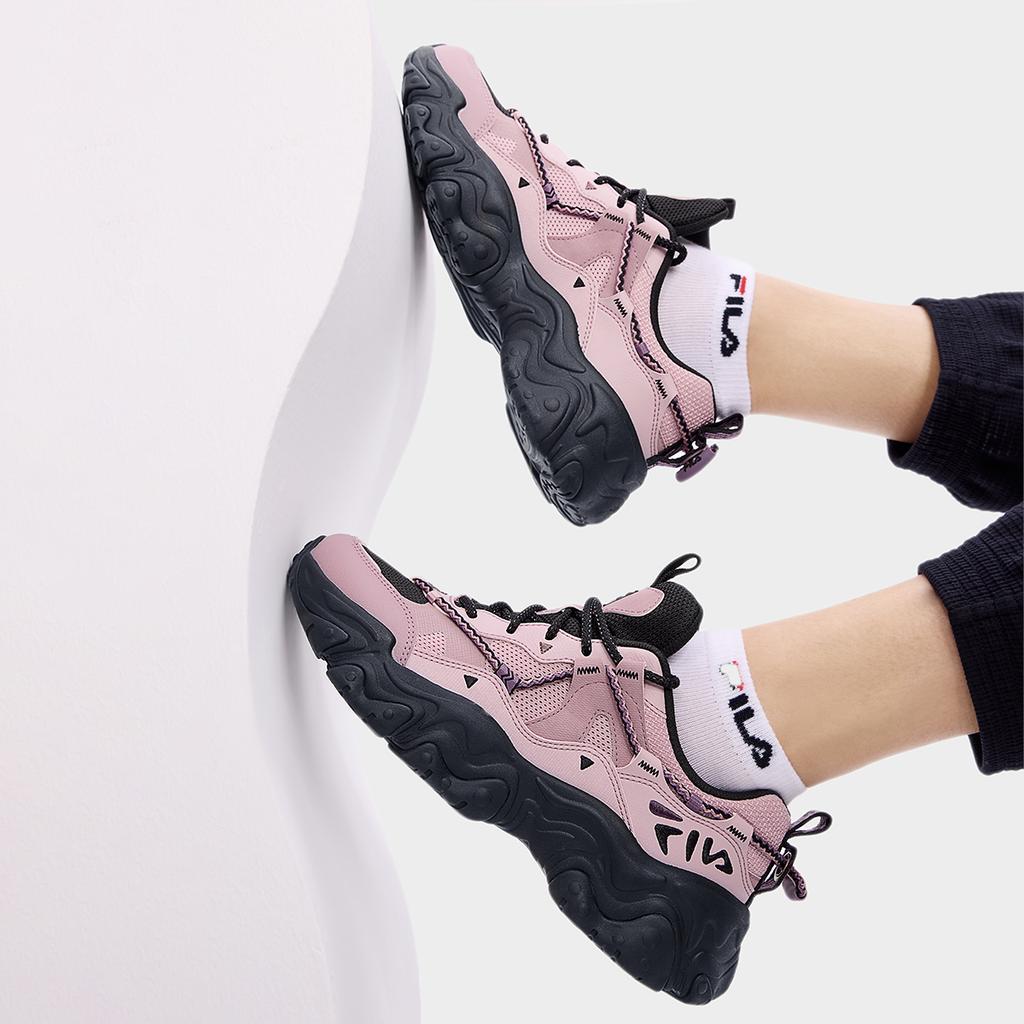 Fila Fluid 5 Туфли с кошачьими лапками 5.0 Универсальные кеды на шнуровке с низким верхом Женские кроссовки Фиолетовый Красный F12W432101FZN