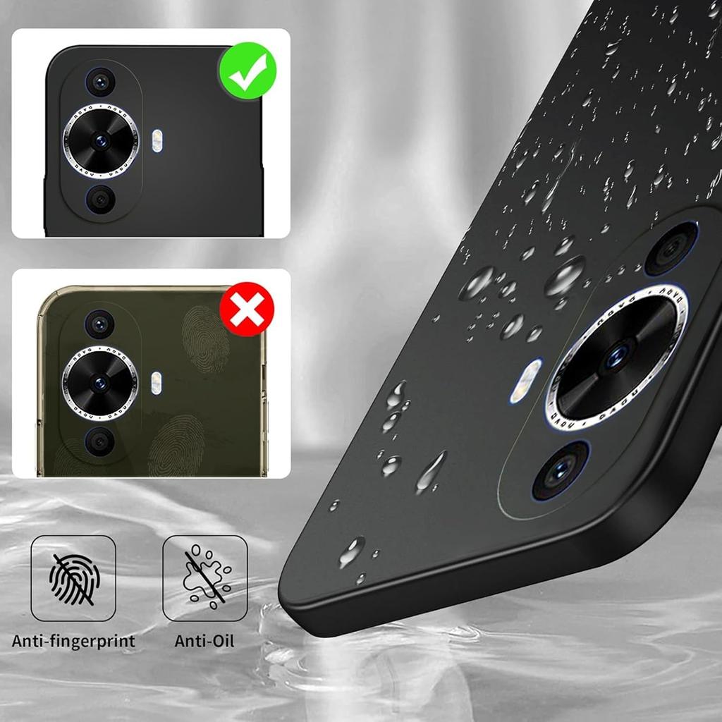 Гибкий чехол из жидкого силикона ТПУ для Huawei Nova 12 SE 12S 12i 11 Pro 11i 10 9 SE Защитная накладка Fundas Coque Capa