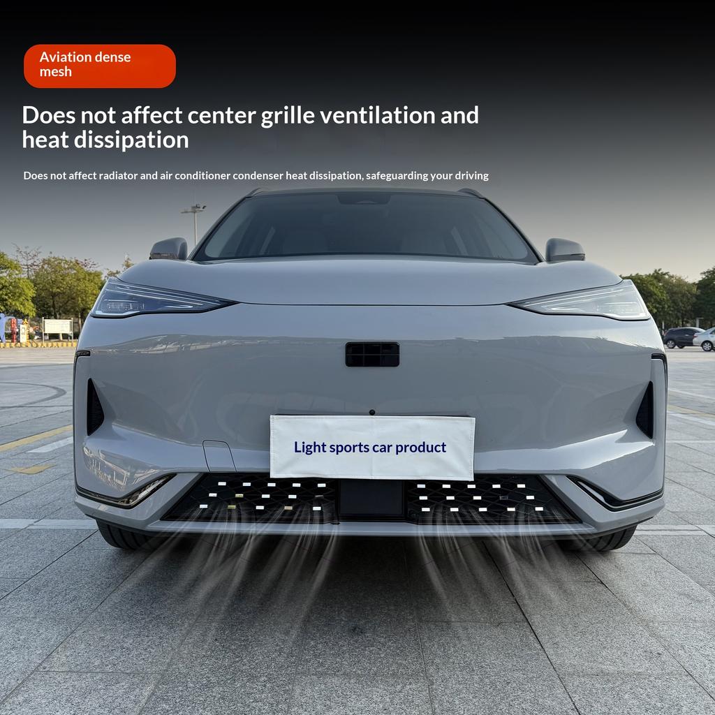 For Geely Galaxy E5 /EX5 Car Starry Sky Insect Proof Net Front Grille Appearance Modification Anti Foreign Body Dustproof