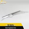 16 RAV4 Electroplated Rear Trim Strips – Tailgate & Trunk Anti-Scratch Accessories