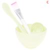 4Pcs Facial Brush Mask Bowl Spoon Set Mask Brush Bar Diy Beauty Tool Mixing Tool