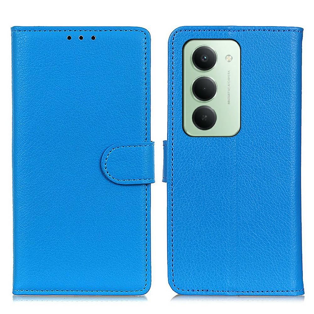 Для Xiaomi Redmi 15 5G (Глобальный) (169 мм) Чехол-кошелек из искусственной кожи, чехол для телефона с текстурой личи