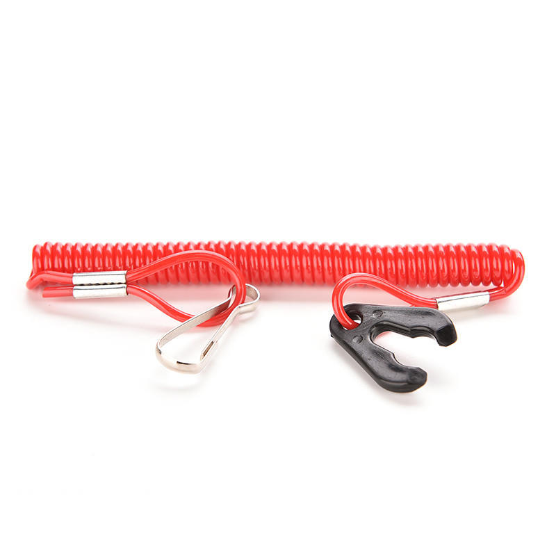 1шт двойной универсальный шнур для лодочного подвесного мотора выключатель аварийной остановки страховочный шнур