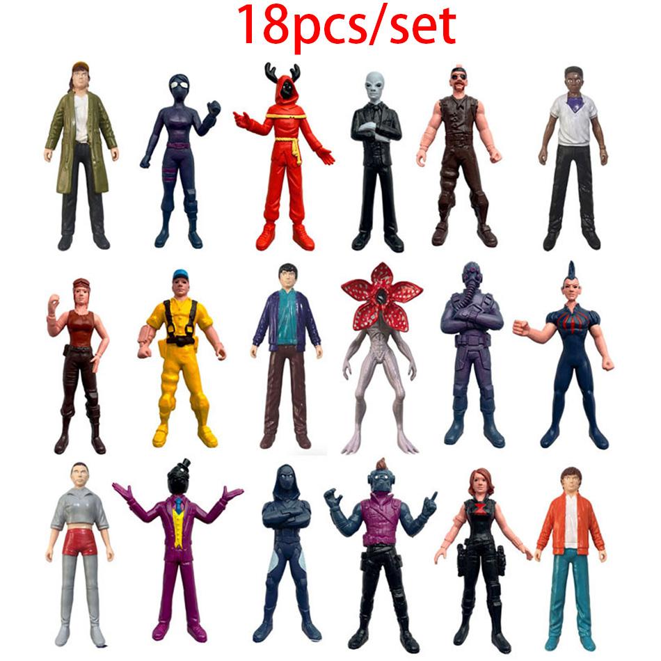 18 style New 6pcs/18pcs Strangers Figure Set Collectible Dolls Toy Set for Fans Ornament ornament Figures Toy gift