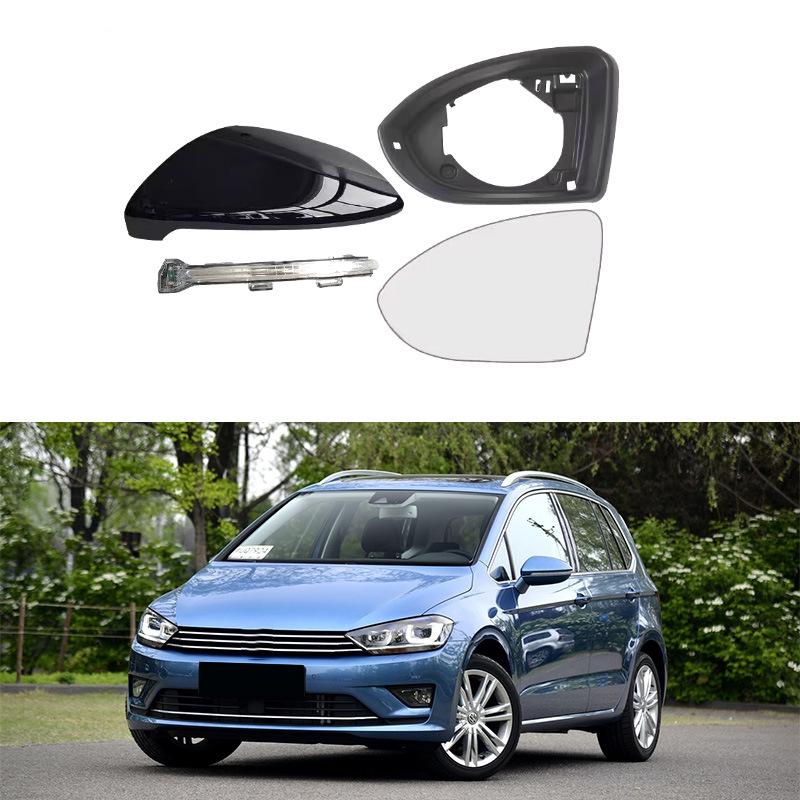 Совместимая крышка зеркала заднего вида и указатель поворота для Volkswagen Golf Sportsvan 2014-2020 годов выпуска