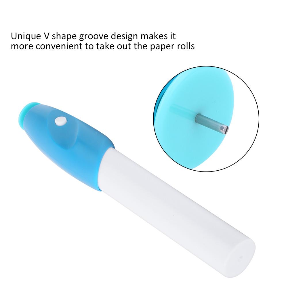 Инструмент для квиллинга бумаги, электрическая намотка бумаги, вращающаяся ручка для завивки, инструмент для рукоделия «сделай сам»