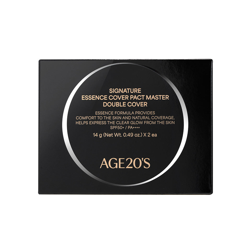 Age 20`s Signature Essence Cover Pact Master Double Cover 13 SPF50+ PA++++ 14g x 2 ea