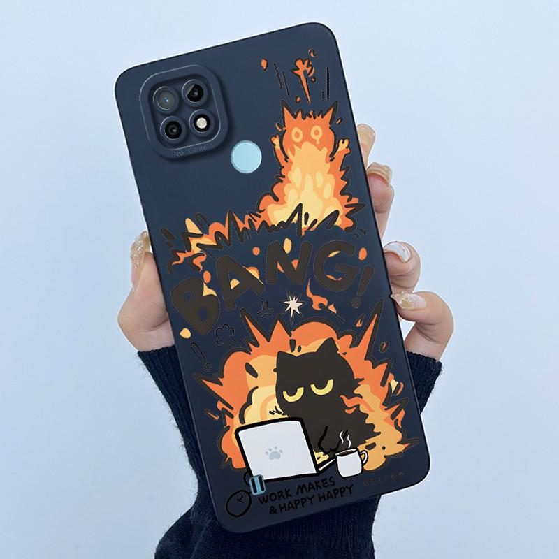 Для Realme C21 RMX3201 / C21Y RMX3261 RMX3263 C25Y Чехол для телефона Coque Мягкий силикон Сладкий расписной Девочки Милый печатный задний чехол