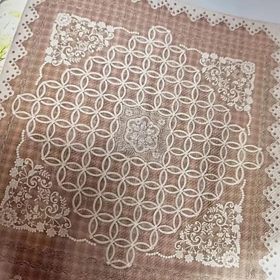 Reusable Quilting Templates Set Double Wedding Ring Quilt Templates Multifunctional Quilting Gauge