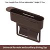 Car Seat Gap Storage Box Large Capacity Retractable Storage Box Auto Seat Gap Filled with ABS Material Cars Interior Accessories