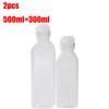 300/500ML Kitchen Oil Bottle Seasoning Plastic Squeeze Bottle Dispenser for Salad BBQ Sauce Olive Oil Container Cooking Gadgets