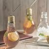 200To500Ml Clear Artificial Light Bulb Shaped Bottle Can Emit Light Drink Cup
