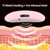 Electric Menstrual Cramp Massager Vibrating Heating Pad with Menstrual Abdominal Warmer Belt